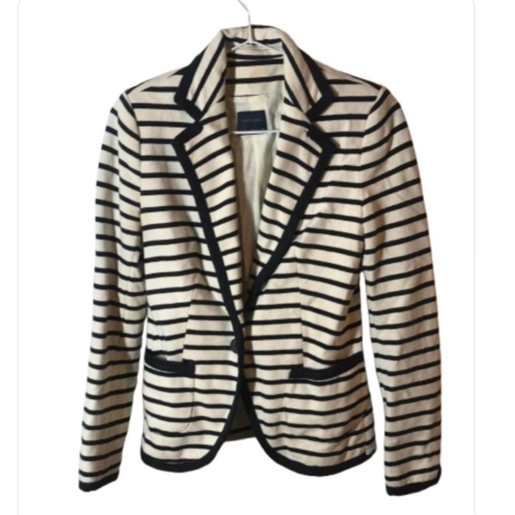 Zara Jackets & Blazers - Zara Basic Size Small Women’ Cream And Black Blazer